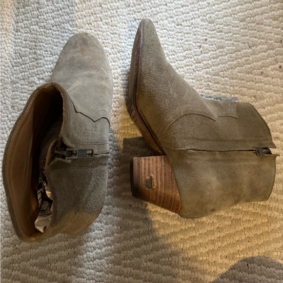 ISABEL MARANT Étoile The Dicker suede ankle boots - Picture 4 of 5